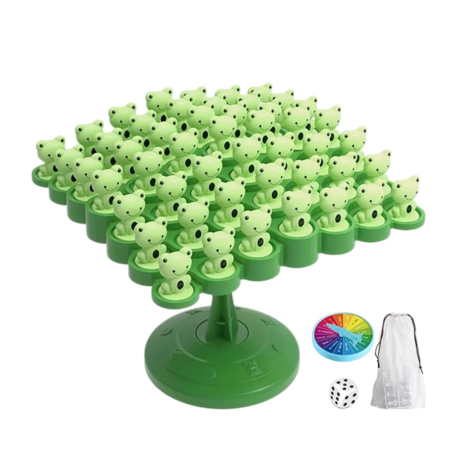 Board Game Nature - Lustiges Frosch-Balancier-Baumspiel für Kinder, Montessori-Mathe-Spielzeug, Balancier-Brettspiel,