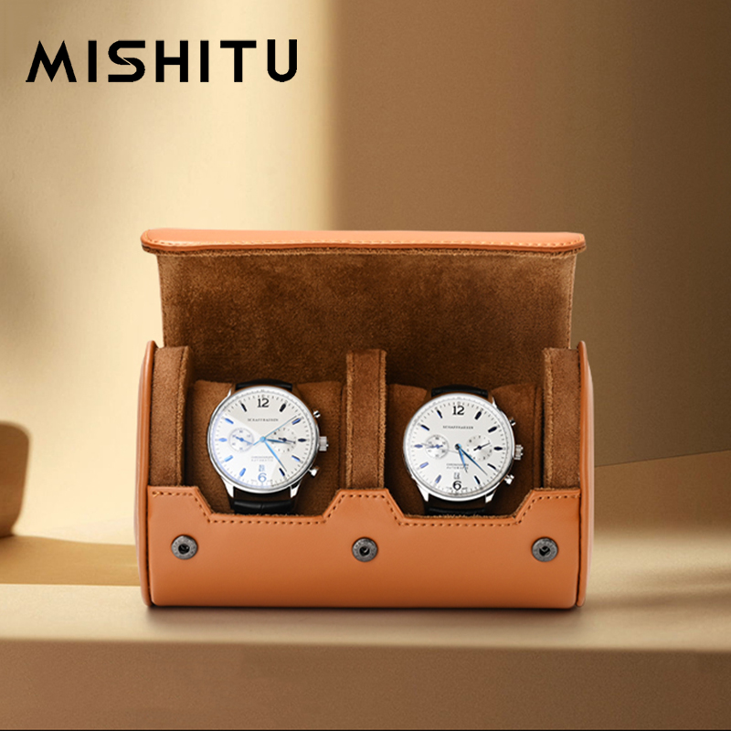 Token Tray Organizer - MISHITU 1/2/3-Slot Uhr Lagerung Rolle Reisetasche