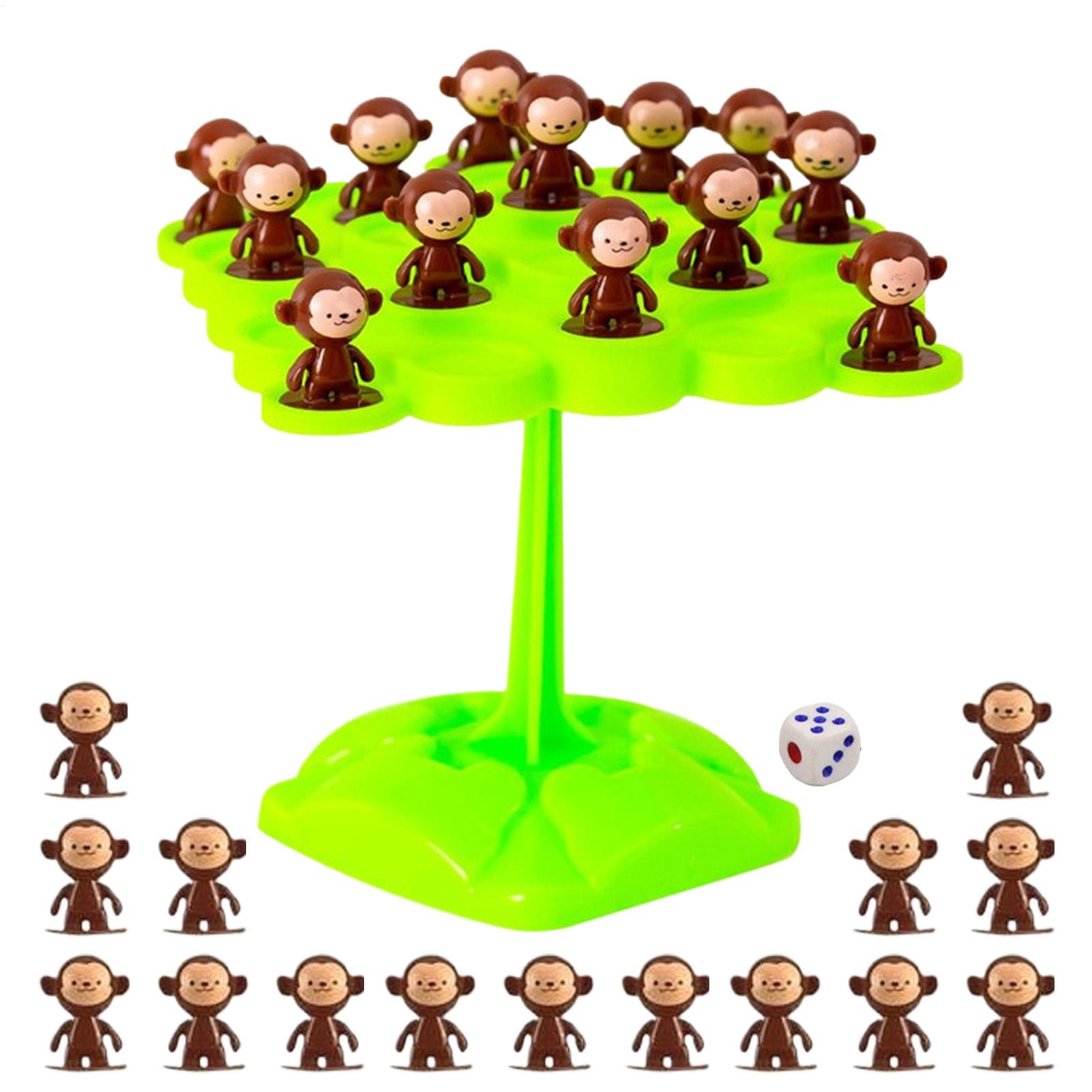 Board Game Nature - Affen-Balancierbaum: Fokus-Balance-Training, Kinderspielzeug, interaktives Eltern-Kind-Brettspiel, Vorschul-