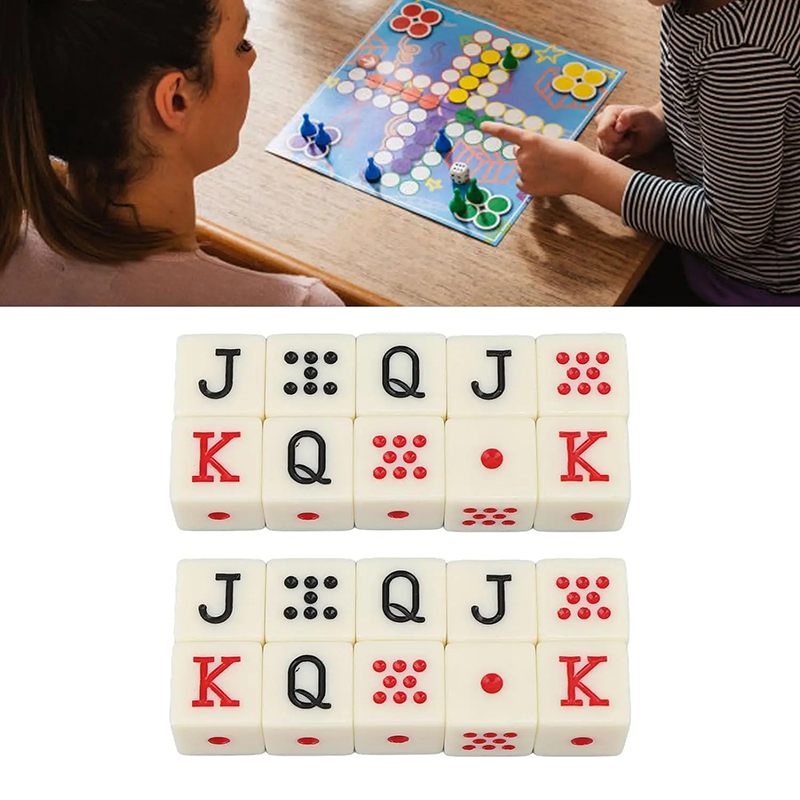 Board Game Ludo - 10 teile/satz 16mm quadratische Ecke Acryl