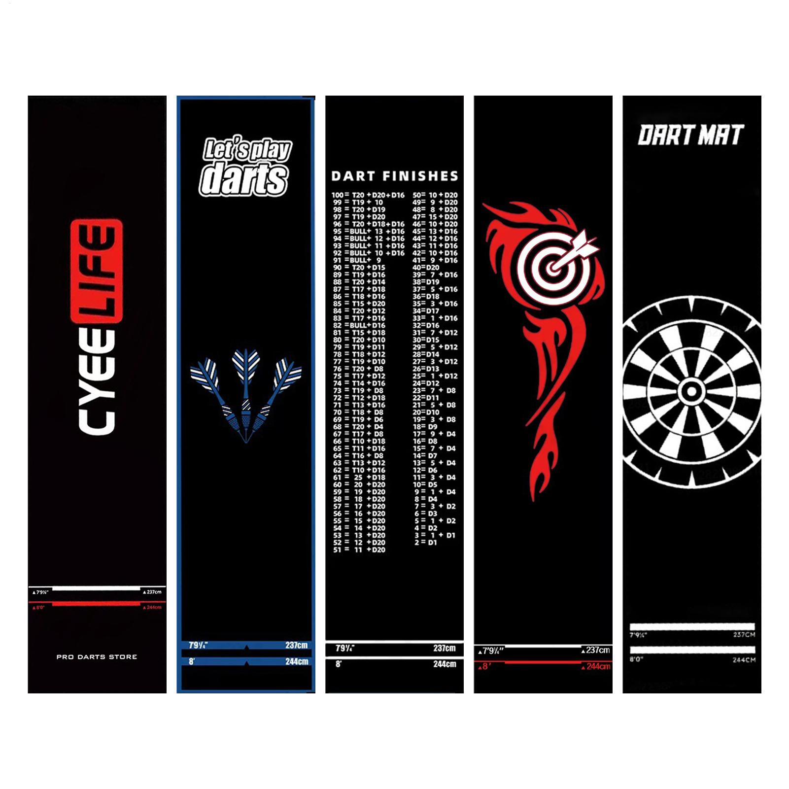 Board Game Room - 1 Stück Dart-Matte Rutschfeste Dartmatte mit