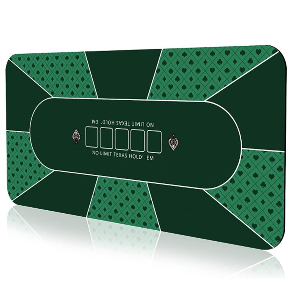 Board Game Mahjong - Großformatige Professionelle Texas Hold'em Poker-Matte Gummi-Casino-Pokertischauflage