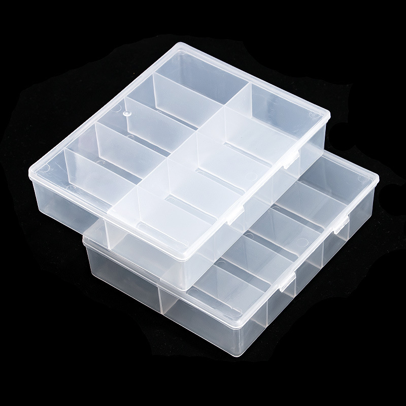 Token Tray Organizer - 10-Gitter, leer, durchsichtig, Aufbewahrungsbox, Schmuck, Perlen,