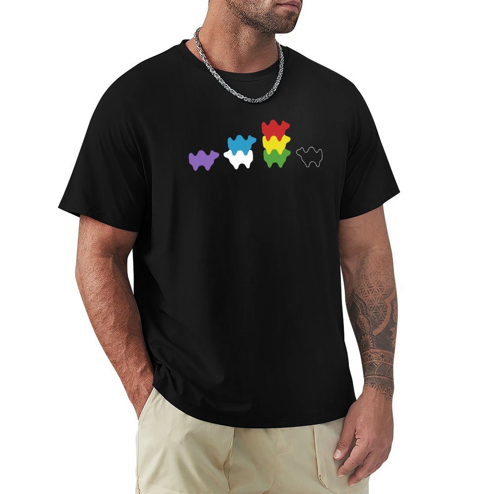 Board Game Camel Up - Camel Up Brettspiel-Teile T-Shirt, strapazierfähiges Arbeits-T-Shirt