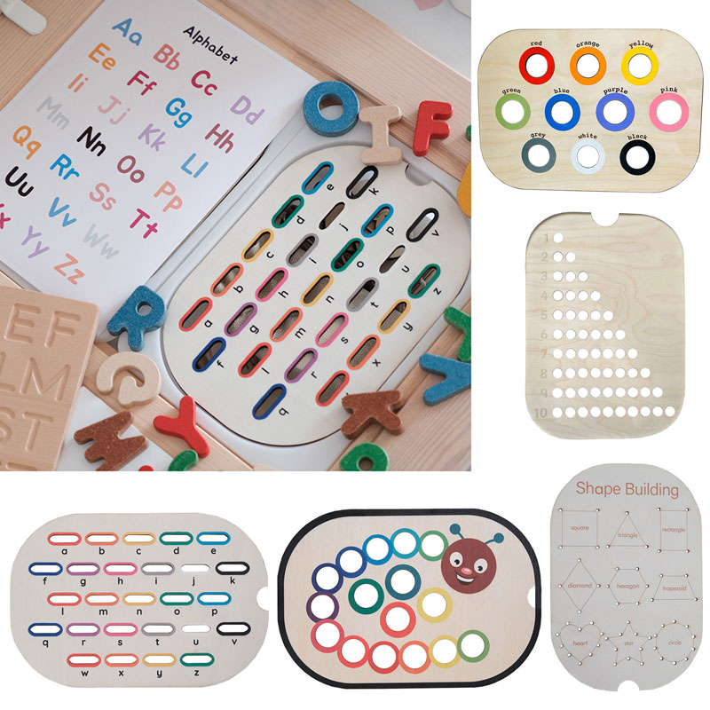 Board Game Nature - Kinder Montessori Spiele Feine Bewegung Training