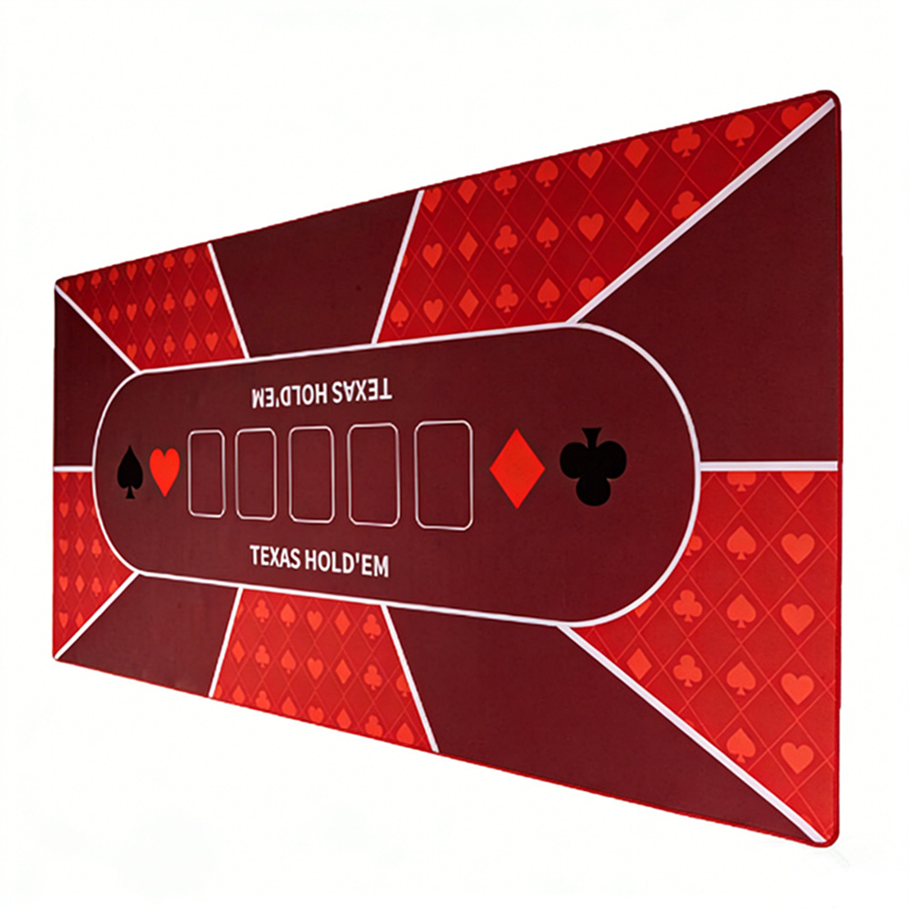 Board Game Mahjong - Gummi-Tischdecke Texas Hold'em Poker-Matte Casino Große