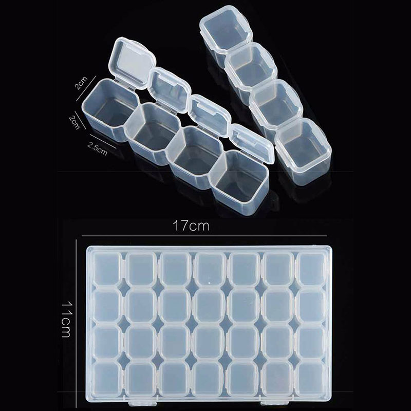 Transparente Nägel Kunst Organ – Token Tray Organizer Bewertung und Preis