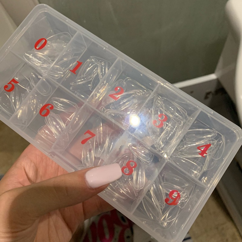 1 Box leere Nagelspitzen-Organ – Token Tray Organizer Bewertung und Preis