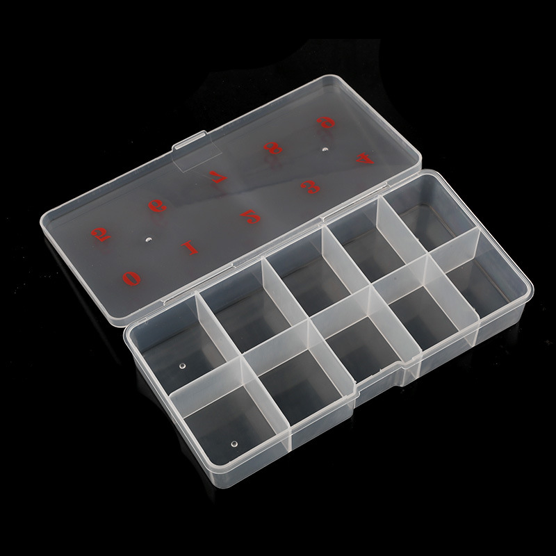 1 Box leere Nagelspitzen-Organ – Token Tray Organizer Bewertung und Preis