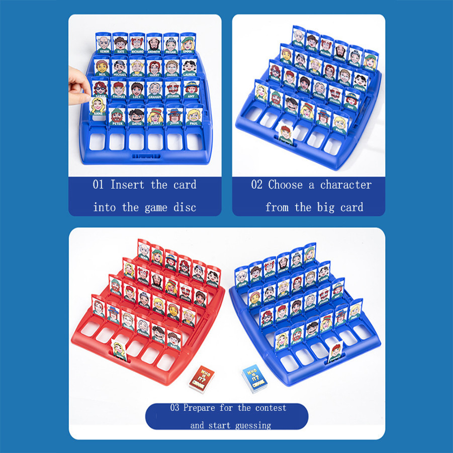 Ratet mal, wer ich bin Brettsp – Board Game Who Is It Bewertung und Preis