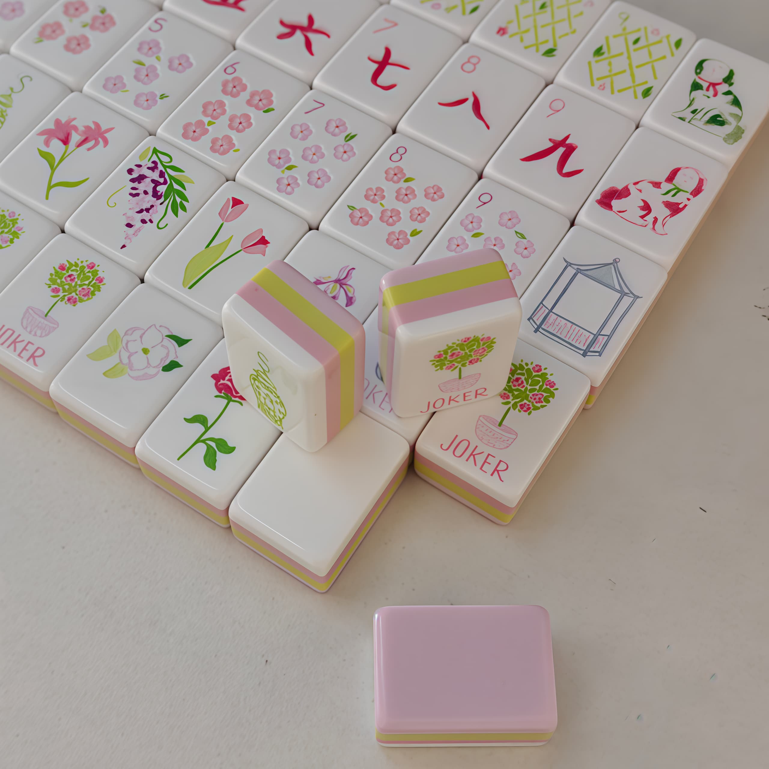 Heiß begehrtes vierlagiges Acr – Board Game Mahjong Bewertung und Preis