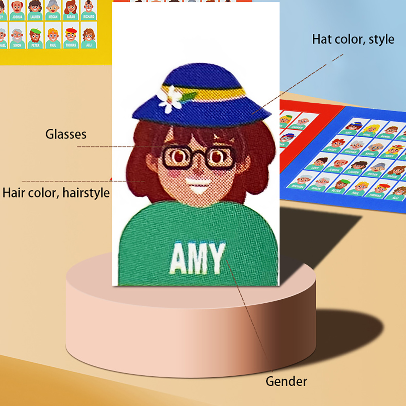 Familien-Ratenbrettspiel „Who  – Board Game Who Is It Bewertung und Preis