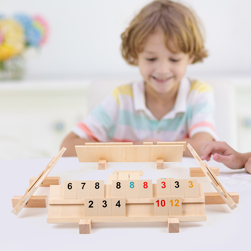 Holz schnell bewegende Fliesen – Board Game Mahjong Bewertung und Preis
