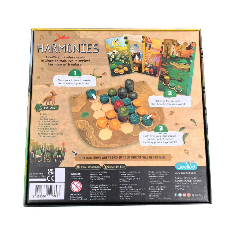 Harmonies – Brettspiele – Krea – Board Game Room Bewertung und Preis