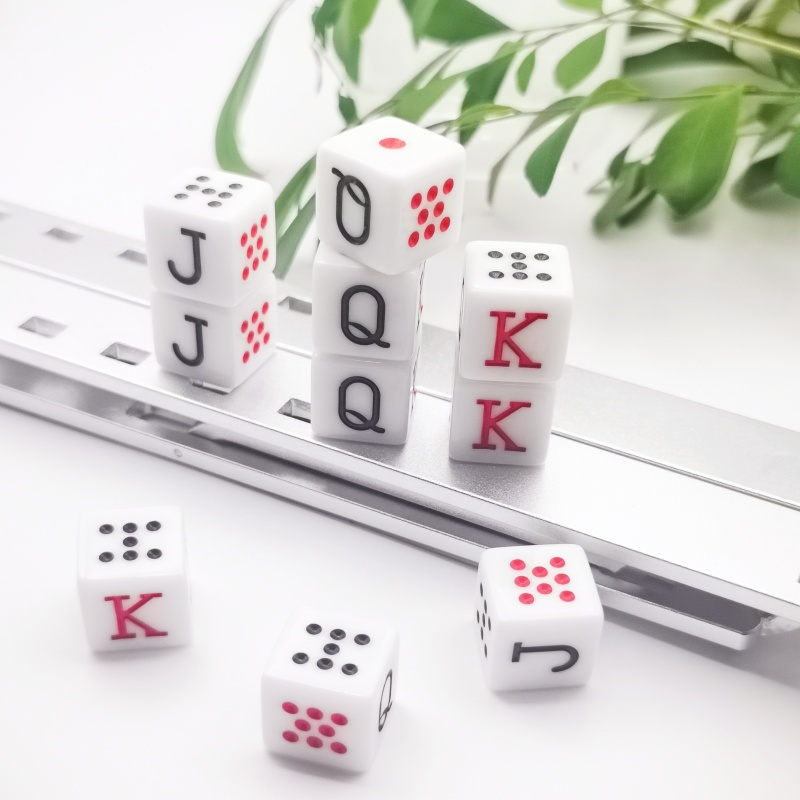 10 Teile/satz 16mm Poker Würfe – Board Game Ludo Bewertung und Preis