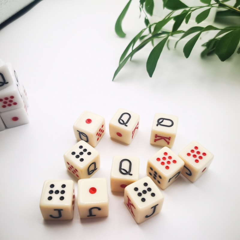 10 Teile/satz 16mm Poker Würfe – Board Game Ludo Bewertung und Preis