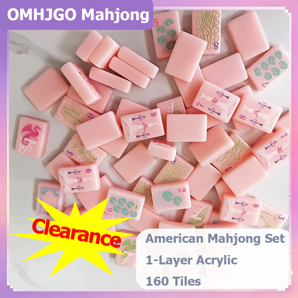 Leuchtend Rosa Einlagiges Amer – Board Game Mahjong Bewertung und Preis