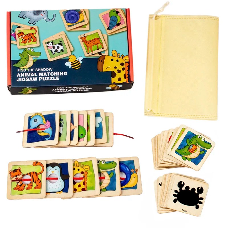 Holz-Tierfell-Muster-Zuordnung – Board Game Nature Bewertung und Preis