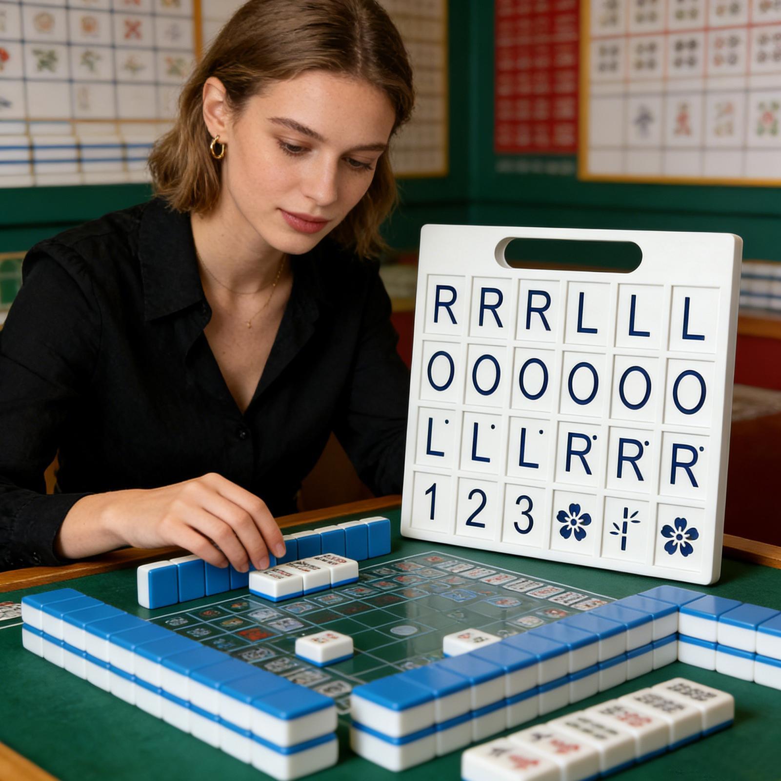 Solo-Mahjong-Brett mit 24 Fäch – Board Game Room Bewertung und Preis
