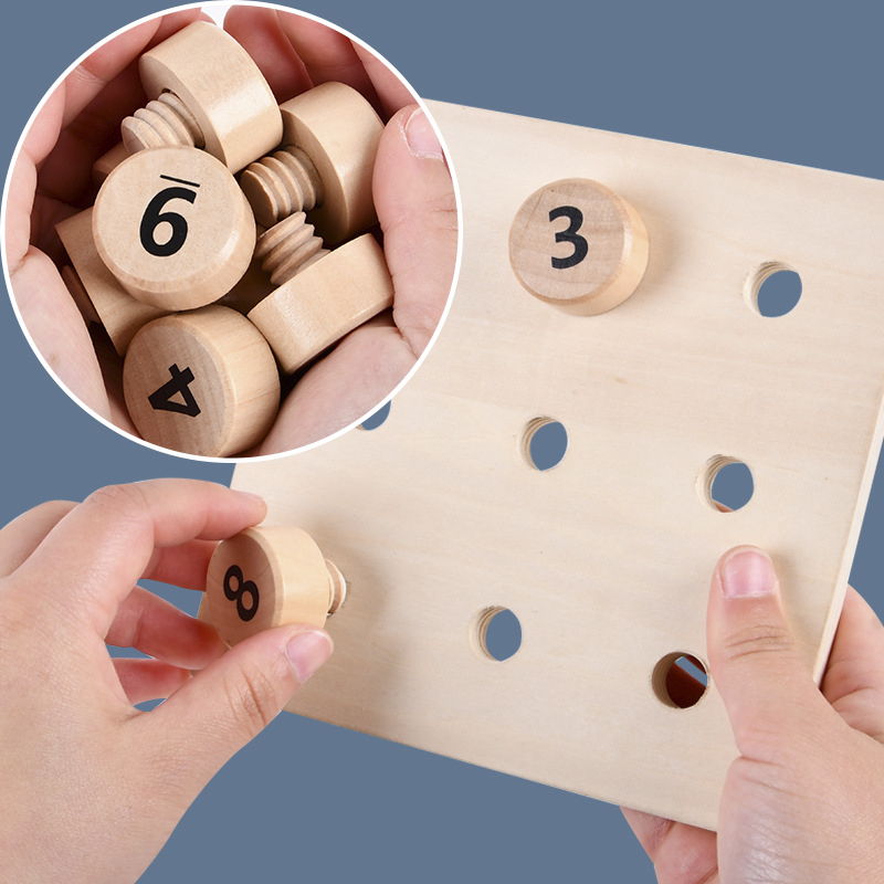 Holz Ziehen Sie Die Schrauben  – Board Game Nature Bewertung und Preis